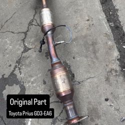 GD3-EA6 TOYOTA PRIUS ORIGINAL EXHAUST! OEM PART! 