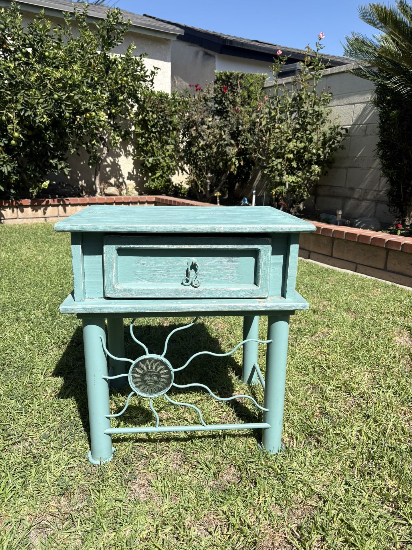 Antique White Wash In Soft Green