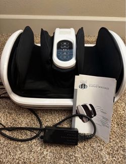Cloud massage- shiatsu foot massager with heat
