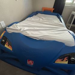 Hot Wheels Twin Bed And Matching Dresser