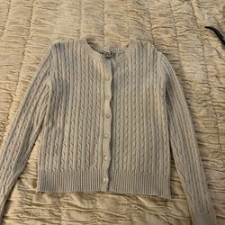 Beige Cardigan Size Medium 