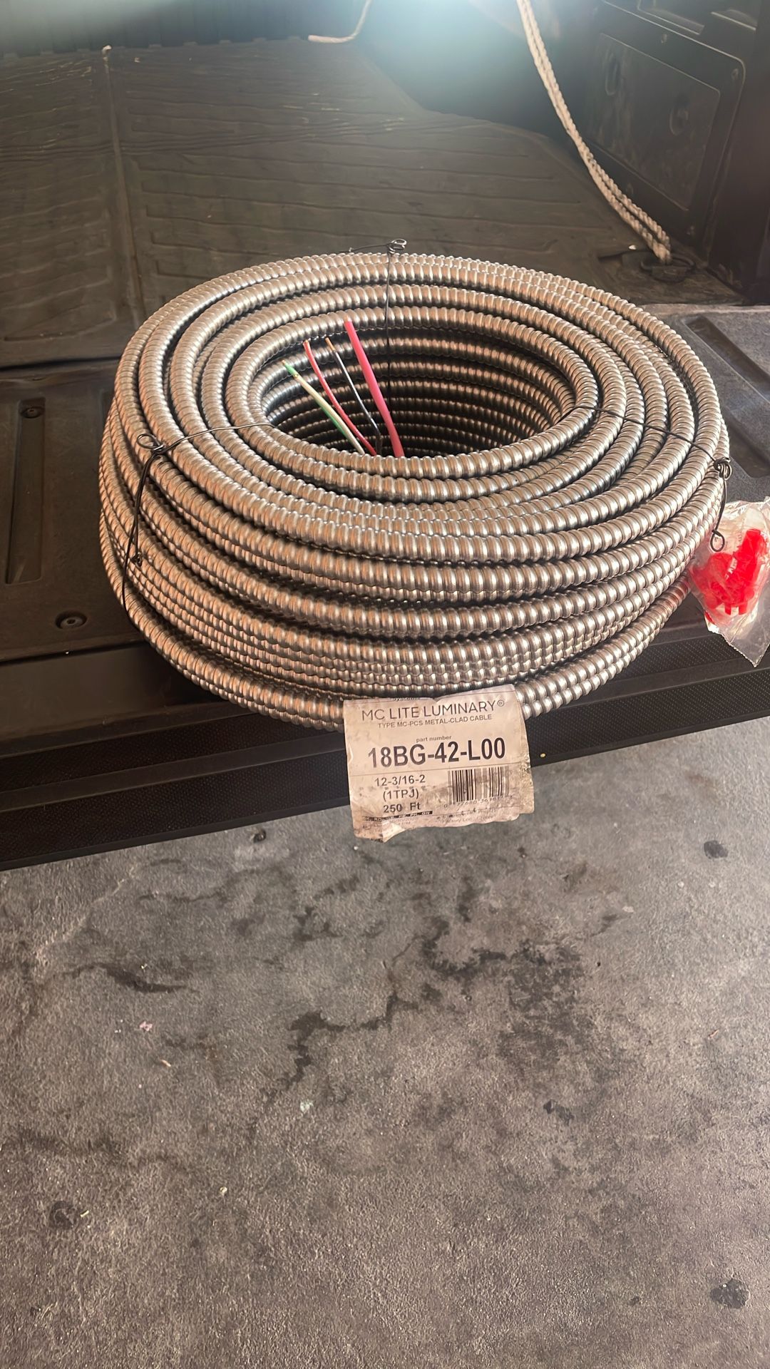 Wire12-3/16-2 250FTMC LITE LUMINARY