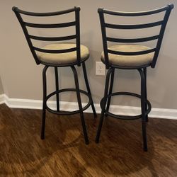 Counter Stool Set Swivel