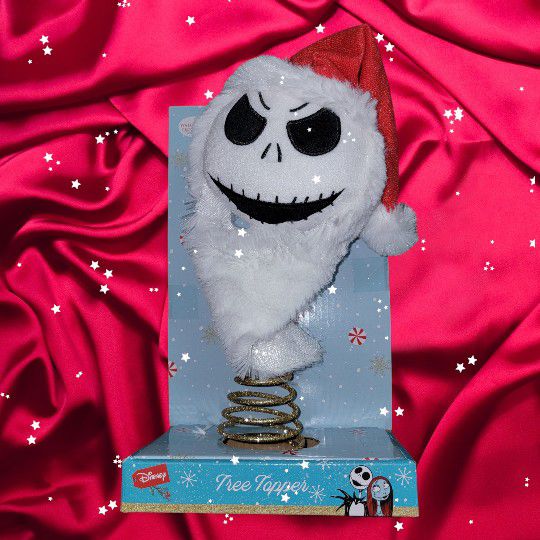 Nightmare Before Christmas Santa Jack Skellington Tree Topper Walgreens NBC.
