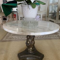 Marble Brass Base Coffee Tables