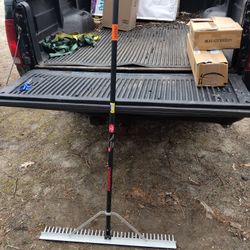 36 Inch Landscape Rake New 