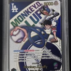 Dodgers Luffy PSA 10