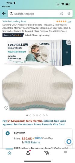 Lunderg C-Pap Pillow