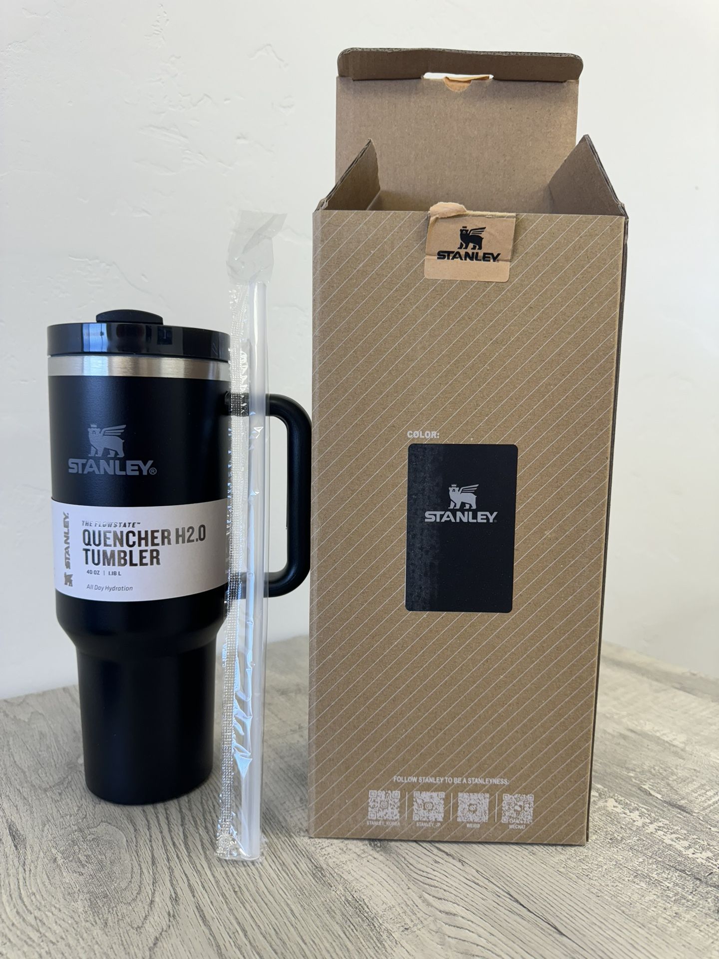 New Black Stanley Cup 40 Oz