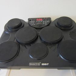 Simmons SDD7 Digital Drum Pad Set – 12 Drum Kits, Great Conditio