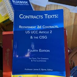 Various Law School Books And Codes