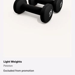 Peloton 3lb Weights