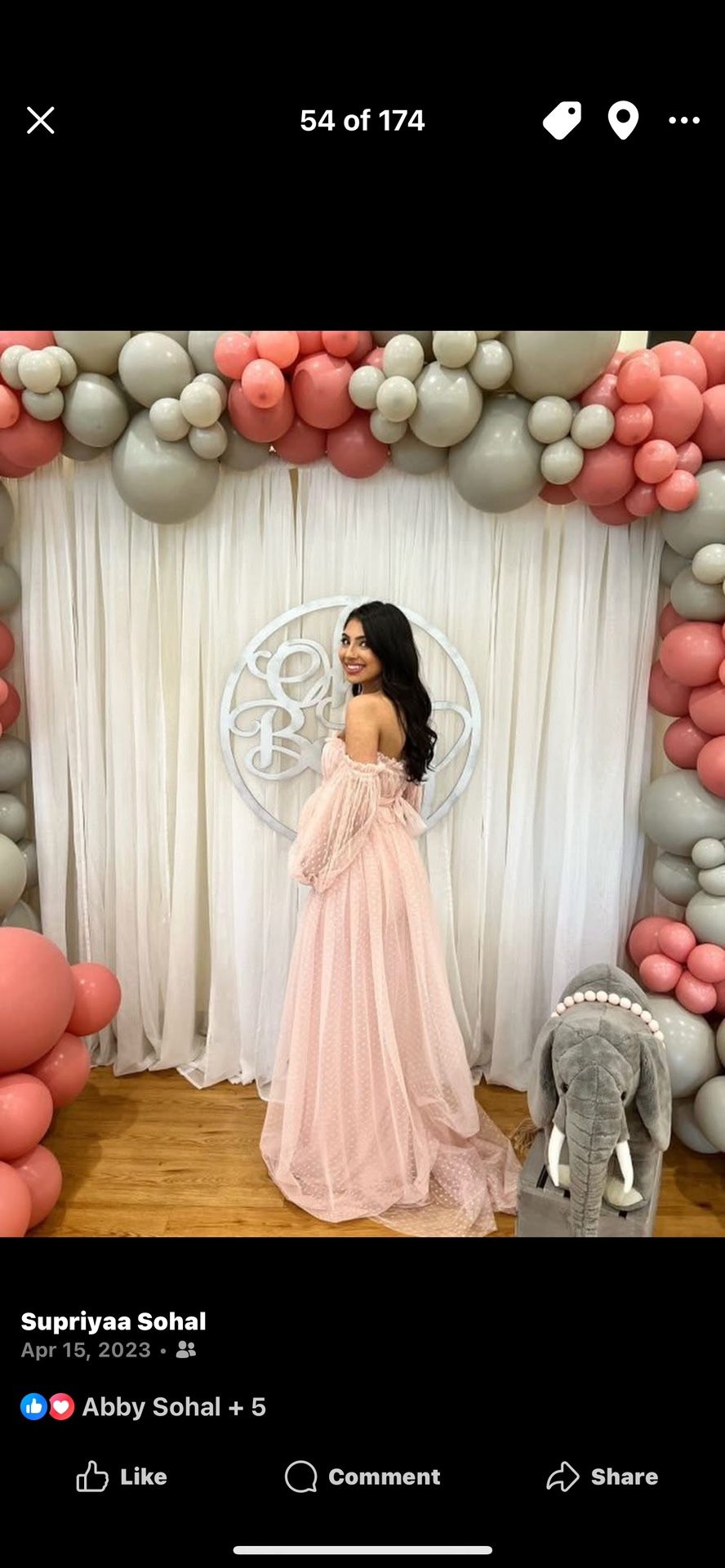 Anyuta Couture Maternity Dress