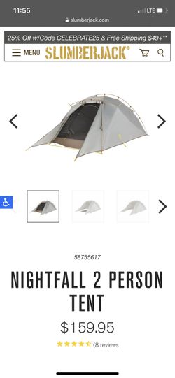 SJK nightfall 2 person tent