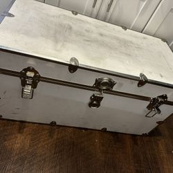 Old School Storage Trunk Chest