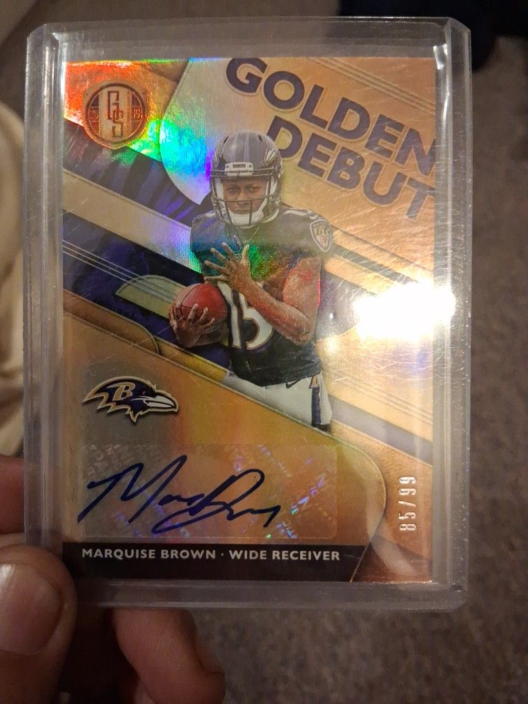 2019 Gold Standard MARQUIS "HOLLYWOOD" BROWN Rc Auto /99