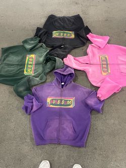BUBBLGUM DOUBLE ZIP UPS