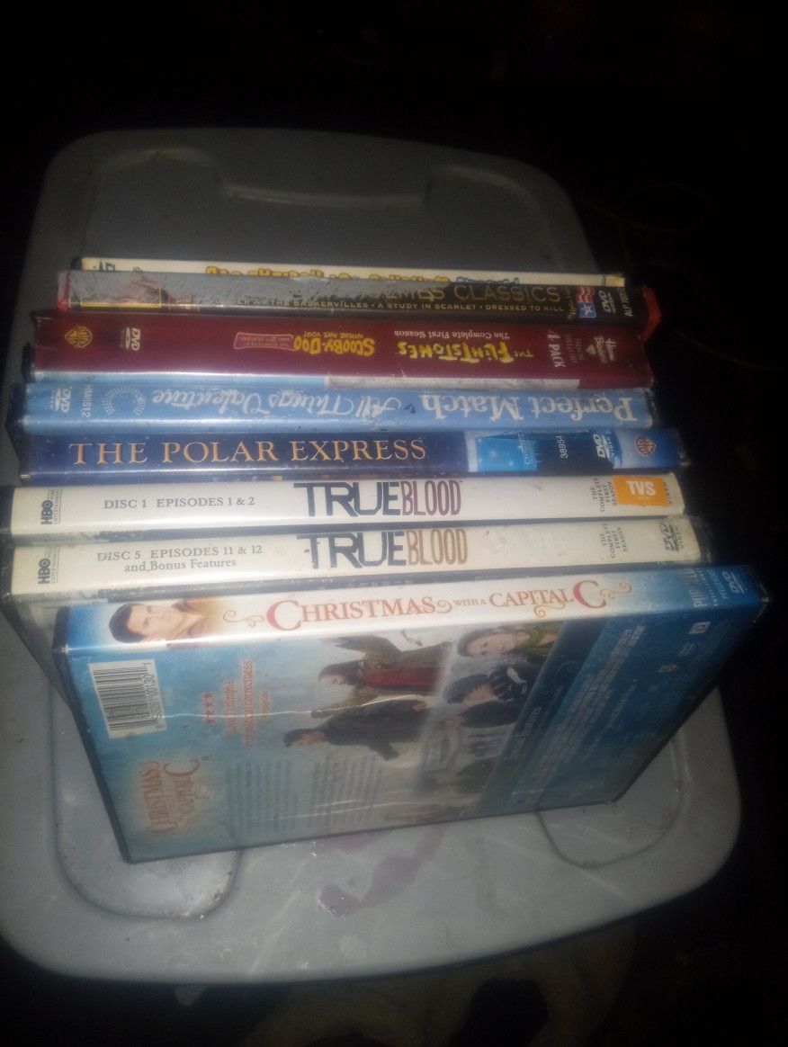 Used 8 DVD.S For Sale $0.50 Each