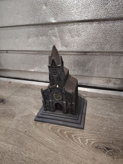 Painted Dark Gothic Church Art Piece. 