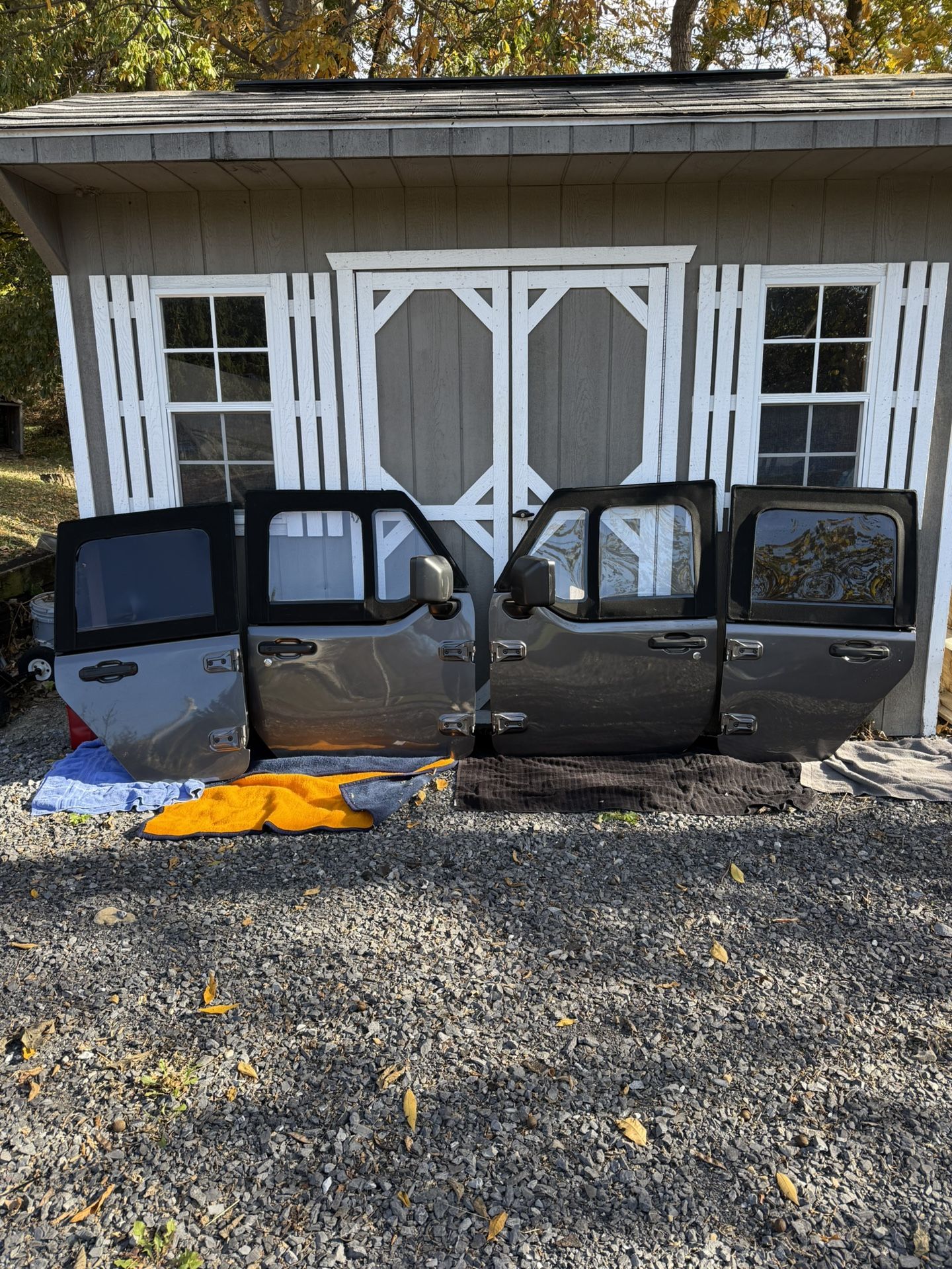 Jeep Wrangler Premium Half Doors With Uppers