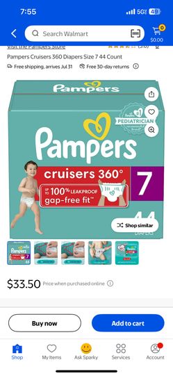 Pampers Size 7 New Box 