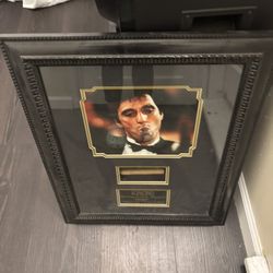 Scarface Al Pacino Picture Frame