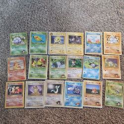 Vintage Pokemon Cards 1995