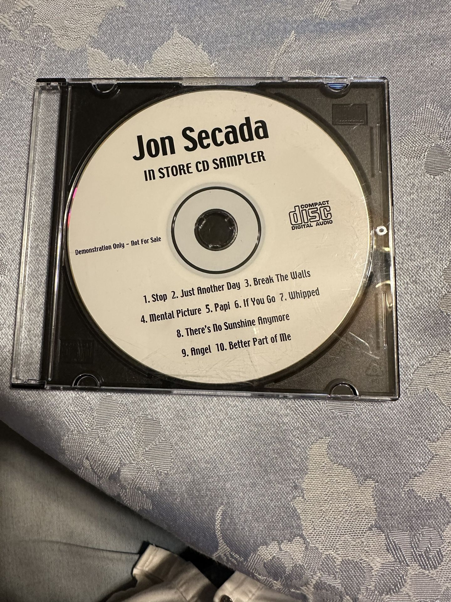 Cd - John Secada. Sampler Cd