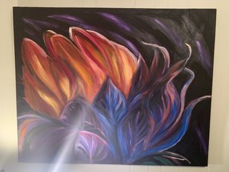 Gallery Wrapped Canvas Painting 60”x 48”