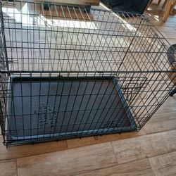 Medium Dog Cage With Two Doors