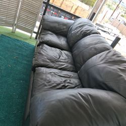 Italian Leather Sofa 