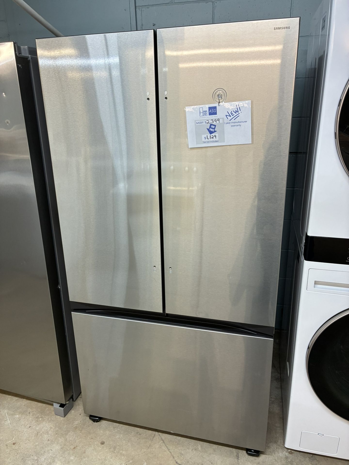 Samsung French Door, Refrigerator, Brand New