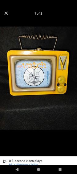 Vintage Just Watch Lunchbox