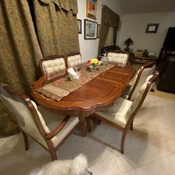 Custom Rose Wood Dining Table Open To Offers. 