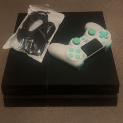 PS4 With Controler And Cables 