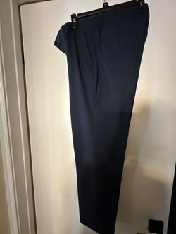 Mens Dress Slacks Navy Blu