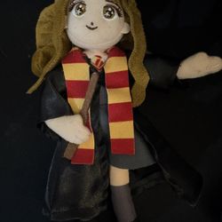 Wizarding World of Harry Potter Hermoine Granger Plush Stuffed Doll 