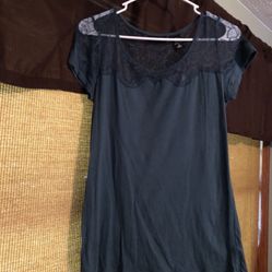 Shirt With Lace, from New York Company, Size S 