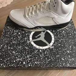 Air Jordan 5 Retro White-Black