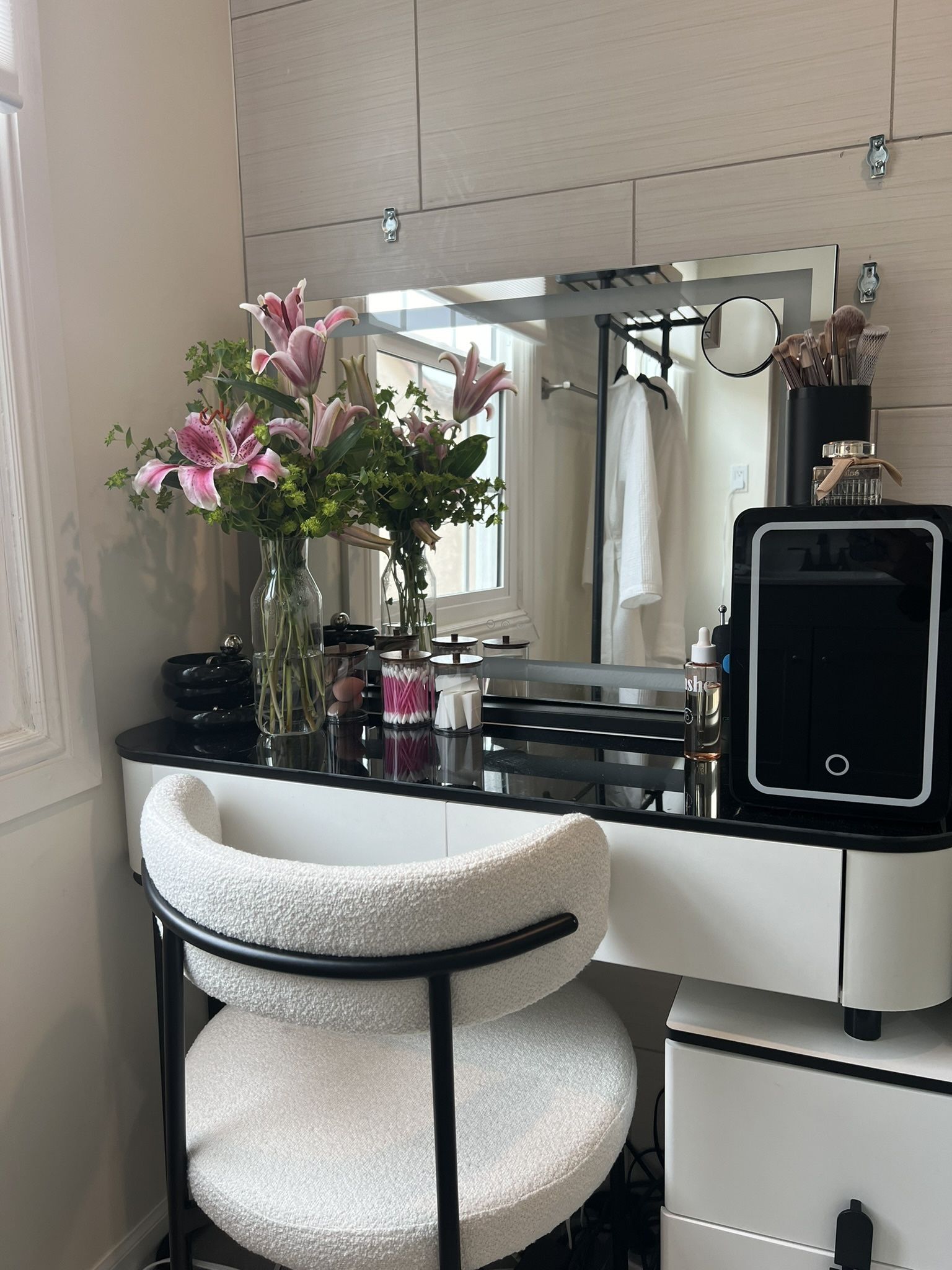 Makeup Vanity & Mirror