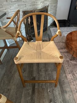 Wishbone Counter Stools