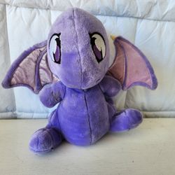 2003 Neopets Purple Shoyru interactive Plush