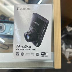 Canon Powershot Elph 360 Camera 