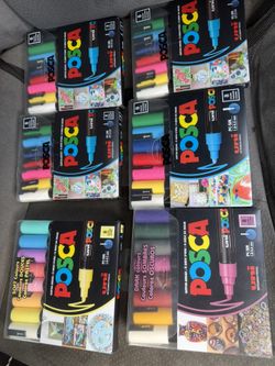 New Posca acrylic paint markers
