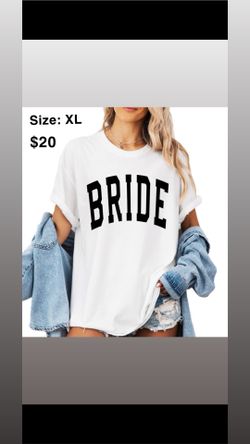 “BRIDE” shirt 