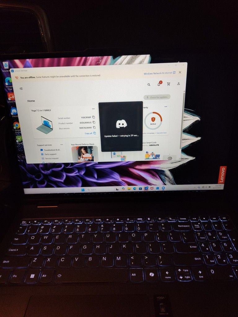 LENOVO YOGA 7, 14", TOUCHSCREEN, 16GB RAM INTELCORE ULTRA 5 PROCESSOR