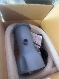 Thousand GPH pool filter pump with hoses and more