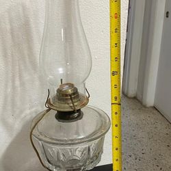 QUINQUE ANTIGUO DE CRITAL 