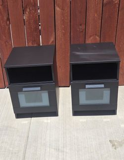 IKEA BRIMNES Nightstands 2 Pieces