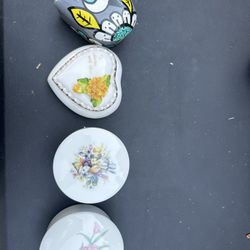 Jewelry Trinkets Trinket Boxes Decor Bundle Deal Lot 